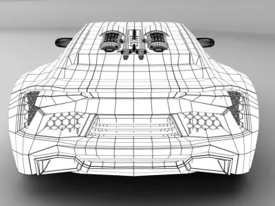 Audi 2017 Free low-poly 3D model