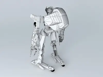 Gekka Pre-Production Test Type Free 3D model