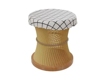 OutDoor Stool  3D model