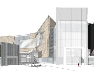 Sketchup Shopping Center 235 3D model