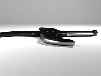 Throwing Star - Type 5 3D model