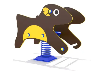 Goat Rider Playground Free low-poly 3D model