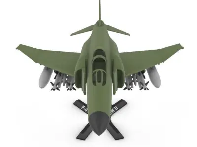 F-4 Phantom II 3D print model