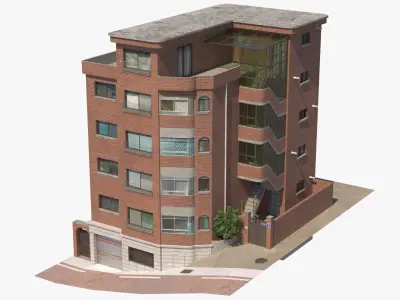 Bomung-ro Building 3D model