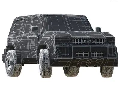 TOYOTA LAND CRUISER 250 3D model