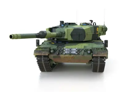 Stridsvagn 121 - Mek B10 - Swedish Army 3D model