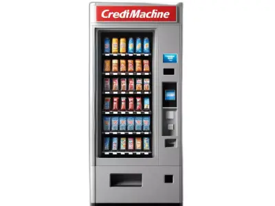 Modern Snack Vending Machine PBR Low-poly 3D model