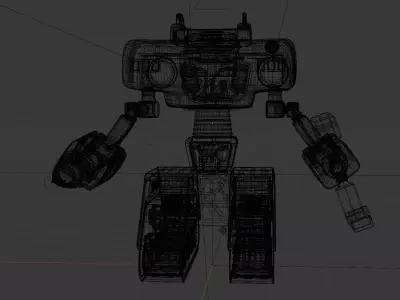 Tank Bot 3D model