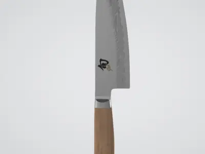 KAI Japan high-end meat and fish knife 3D model