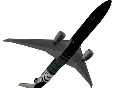 Boeing 777-300ER Air New Zealand 3D model