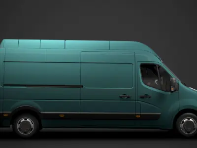 Vauxhall Movano L3H3 Van 2020 3D model