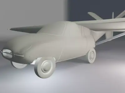 Aerocar III 3D Printable Model 3D print model