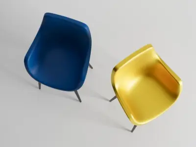 Enri Chair 001 Free low-poly 3D model