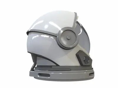 Astronaut space helmet sp-3 3D model