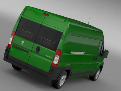 Peugeot Boxer Van L3H2 2006-2014 3D model