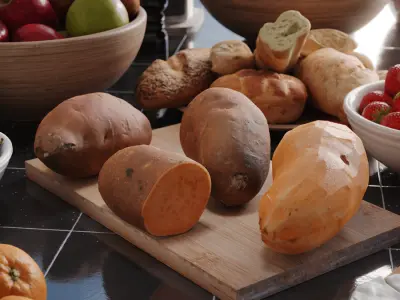 Sweet Potato Models 