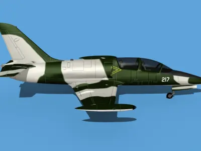 Aero Vodochody L-39C Albatross V14 3D model