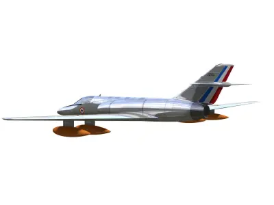 Dassault Albatros 3D model