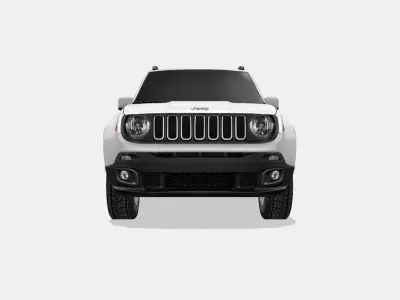 Jeep Renegade 2016 Free low-poly 3D model