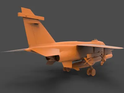 airplane mod2 3D print model