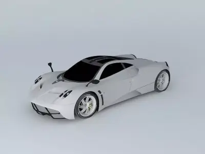 Pagani Huayra 2012 Free 3D model