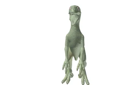 Raptor dinosaur 3D model