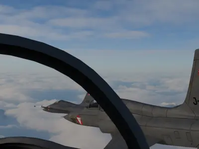 F-5E Tiger II 3D model