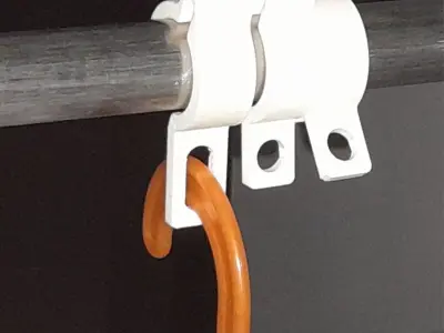 Clothes Hanger Clip 3D print model