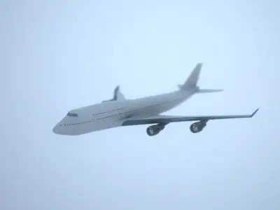 Simple Boing model Low-poly 3D model