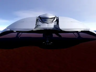 XZ8897Space Glyder Sport model  3D model