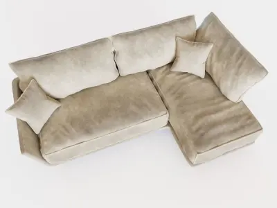 sofa couch Free 3D model