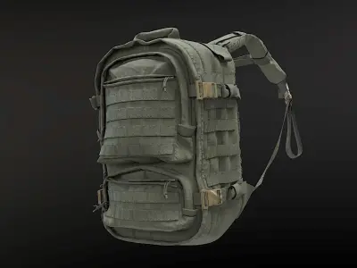 SOLDIER Backpack Tactical Pegasus 3D model