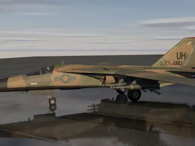 General Dynamics F-111 Aardvark 3D model