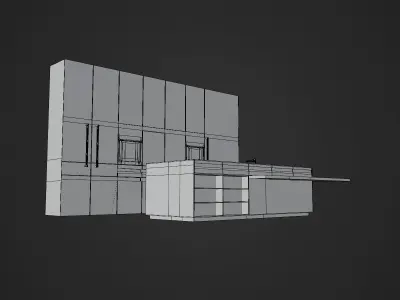 Kitchen Free 3D model shop