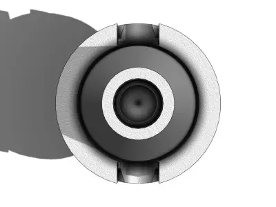 Mandril Mandrel dia 2 5-8 x 155 3D model