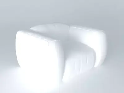 Armchair Dundo Free 3D model
