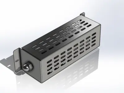 Resistor de Frenagem EL 380 Braking Resistor 3D model