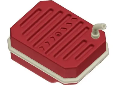 Plastic Fuel Tank 3D model