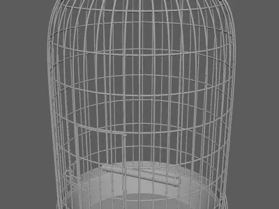 Birdcage bird cage 3D model