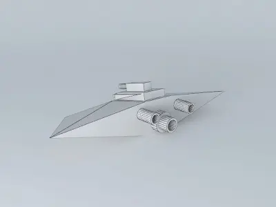 shooter jet Free 3D model