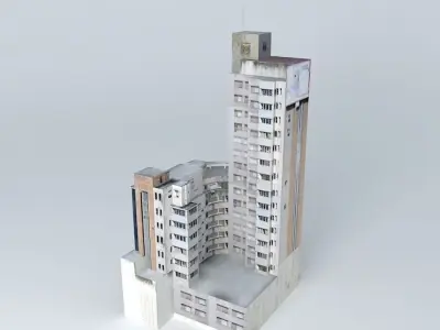 Commercial Rosario 3D model