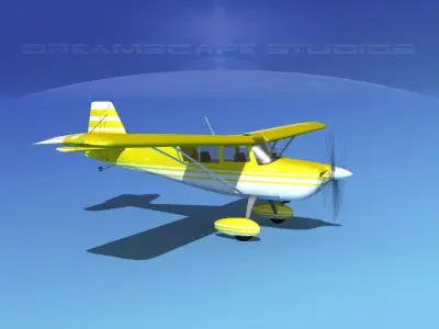 Bellanca Citabria 7KC V07 3D model
