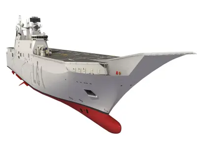 SPS JUAN CARLOS 1 SPANISH LHD 3D model