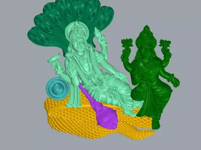 laxmi narayan 3D model