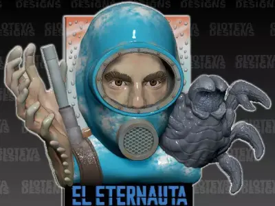 El Eternauta 3D model