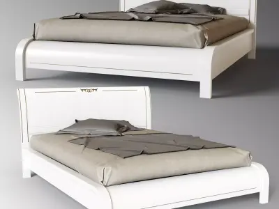 Bed Knaja Free 3D model