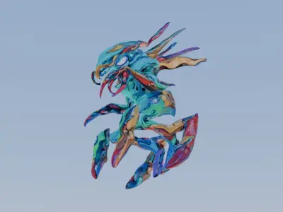 Alien Monster  3D model