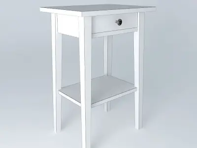 HEMNES bedside table Free 3D model
