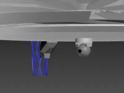 Translucent Cockpit Wall - Concept 3D model