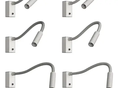 Wall Lamps for Reading 3D model